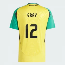 Camiseta Fútbol Jamaica Gray #12 Copa America 2024 Primera Hombre Equipación