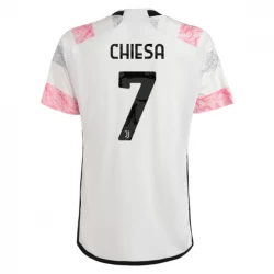Camiseta Fútbol Juventus FC 2023-24 Federico Chiesa #7 Segunda Equipación Hombre