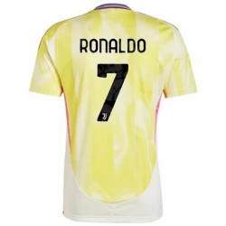 Camiseta Fútbol Juventus FC 2024-25 Cristiano Ronaldo #7 Segunda Equipación Hombre