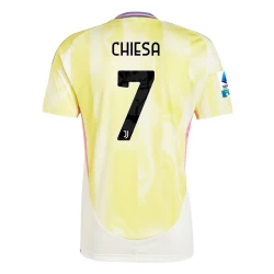 Camiseta Fútbol Juventus FC 2024-25 Federico Chiesa #7 Segunda Equipación Hombre