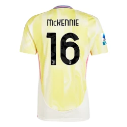 Camiseta Fútbol Juventus FC 2024-25 Mckennie #16 Segunda Equipación Hombre