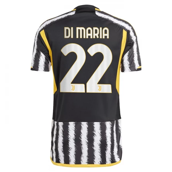 Camiseta Fútbol Juventus FC Ángel Di María #22 2023-24 Primera Equipación Hombre