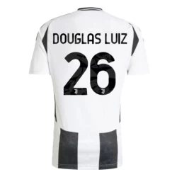 Camiseta Fútbol Juventus FC Douglas Luiz #26 2024-25 Primera Equipación Hombre