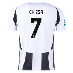 Camiseta Fútbol Juventus FC Federico Chiesa #7 2024-25 Primera Equipación Hombre