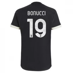 Camiseta Fútbol Juventus FC Leonardo Bonucci #19 2023-24 Tercera Equipación Hombre