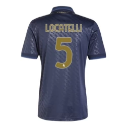 Camiseta Fútbol Juventus FC Locatelli #5 2024-25 Tercera Equipación Hombre