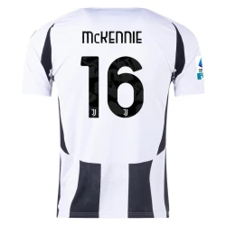 Camiseta Fútbol Juventus FC Mckennie #16 2024-25 Primera Equipación Hombre