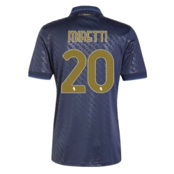 Camiseta Fútbol Juventus FC Miretti #20 2024-25 Tercera Equipación Hombre