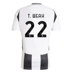 Camiseta Fútbol Juventus FC T.Weah #22 2024-25 Primera Equipación Hombre