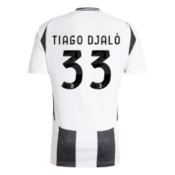 Camiseta Fútbol Juventus FC Tiago Djalo #33 2024-25 Primera Equipación Hombre