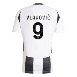 Camiseta Fútbol Juventus FC Vlahovic #9 2024-25 Primera Equipación Hombre