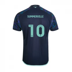 Camiseta Fútbol Leeds United 2023-24 Summerville #10 Segunda Equipación Hombre