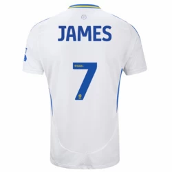 Camiseta Fútbol Leeds United James Rodríguez #7 2024-25 Primera Equipación Hombre