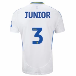 Camiseta Fútbol Leeds United Junior #3 2024-25 Primera Equipación Hombre