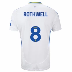 Camiseta Fútbol Leeds United Rothwell #8 2024-25 Primera Equipación Hombre