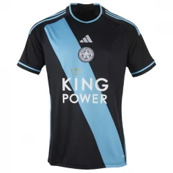 Camiseta Fútbol Leicester City 2023-24 Segunda Equipación Hombre