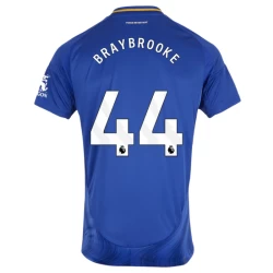 Camiseta Fútbol Leicester City Braybrooke #44 2024-25 Primera Equipación Hombre