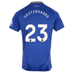 Camiseta Fútbol Leicester City Vestergaard #23 2024-25 Primera Equipación Hombre