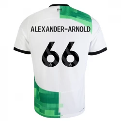 Camiseta Fútbol Liverpool FC 2023-24 Trent Alexander-Arnold #66 Segunda Equipación Hombre