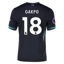 Camiseta Fútbol Liverpool FC 2024-25 Cody Gakpo #18 Segunda Equipación Hombre