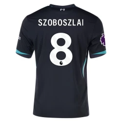 Camiseta Fútbol Liverpool FC 2024-25 Dominik Szoboszlai #8 Segunda Equipación Hombre