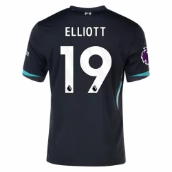 Camiseta Fútbol Liverpool FC 2024-25 Elliott #19 Segunda Equipación Hombre