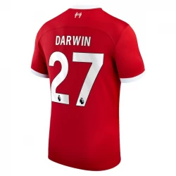 Camiseta Fútbol Liverpool FC Darwin #27 2023-24 Primera Equipación Hombre