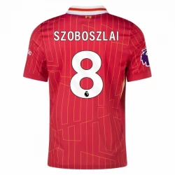 Camiseta Fútbol Liverpool FC Dominik Szoboszlai #8 2024-25 Primera Equipación Hombre