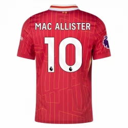 Camiseta Fútbol Liverpool FC Mac Allister #10 2024-25 Primera Equipación Hombre
