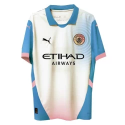 Camiseta Fútbol Manchester City 2024-25 Fourth Equipación Hombre