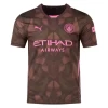 Camiseta Fútbol Manchester City 2024-25 Portero Segunda Equipación Hombre