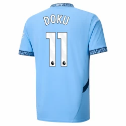 Camiseta Fútbol Manchester City Doku #11 2024-25 Primera Equipación Hombre