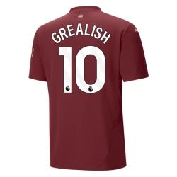 Camiseta Fútbol Manchester City Jack Grealish #10 2024-25 Tercera Equipación Hombre