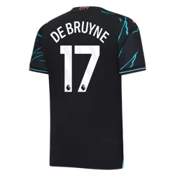 Camiseta Fútbol Manchester City Kevin De Bruyne #17 2023-24 Tercera Equipación Hombre