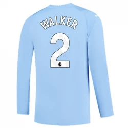 Camiseta Fútbol Manchester City Kyle Walker #2 2023-24 Primera Equipación Hombre Manga Larga