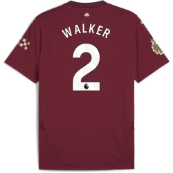 Camiseta Fútbol Manchester City Kyle Walker #2 2024-25 Tercera Equipación Hombre