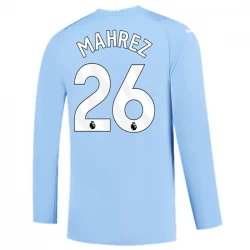 Camiseta Fútbol Manchester City Riyad Mahrez #26 2023-24 Primera Equipación Hombre Manga Larga