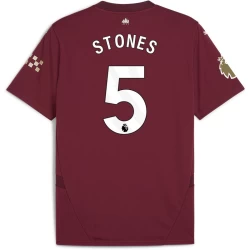 Camiseta Fútbol Manchester City Stones #5 2024-25 Tercera Equipación Hombre