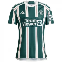 Camiseta Fútbol Manchester United 2023-24 Segunda Equipación Hombre