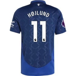 Camiseta Fútbol Manchester United 2024-25 Hojlund #11 Segunda Equipación Hombre