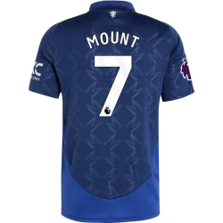 Camiseta Fútbol Manchester United 2024-25 Mason Mount #7 Segunda Equipación Hombre