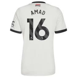 Camiseta Fútbol Manchester United Amad #16 2024-25 Tercera Equipación Hombre