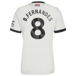 Camiseta Fútbol Manchester United Bruno Fernandes #8 2024-25 Tercera Equipación Hombre