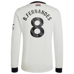 Camiseta Fútbol Manchester United Bruno Fernandes #8 2024-25 Tercera Equipación Hombre Manga Larga