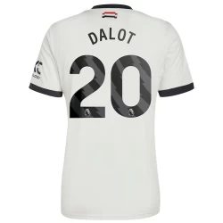 Camiseta Fútbol Manchester United Dalot #20 2024-25 Tercera Equipación Hombre