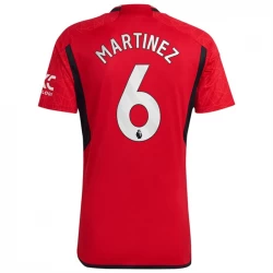 Camiseta Fútbol Manchester United Emiliano Martínez #6 2023-24 Primera Equipación Hombre