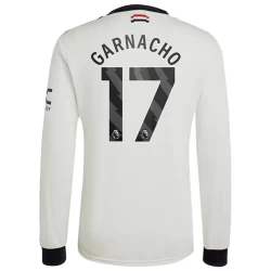 Camiseta Fútbol Manchester United Garnacho #17 2024-25 Tercera Equipación Hombre Manga Larga