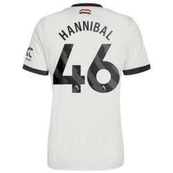 Camiseta Fútbol Manchester United Hannibal #46 2024-25 Tercera Equipación Hombre