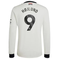 Camiseta Fútbol Manchester United Hojlund #9 2024-25 Tercera Equipación Hombre Manga Larga