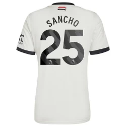 Camiseta Fútbol Manchester United Jadon Sancho #25 2024-25 Tercera Equipación Hombre